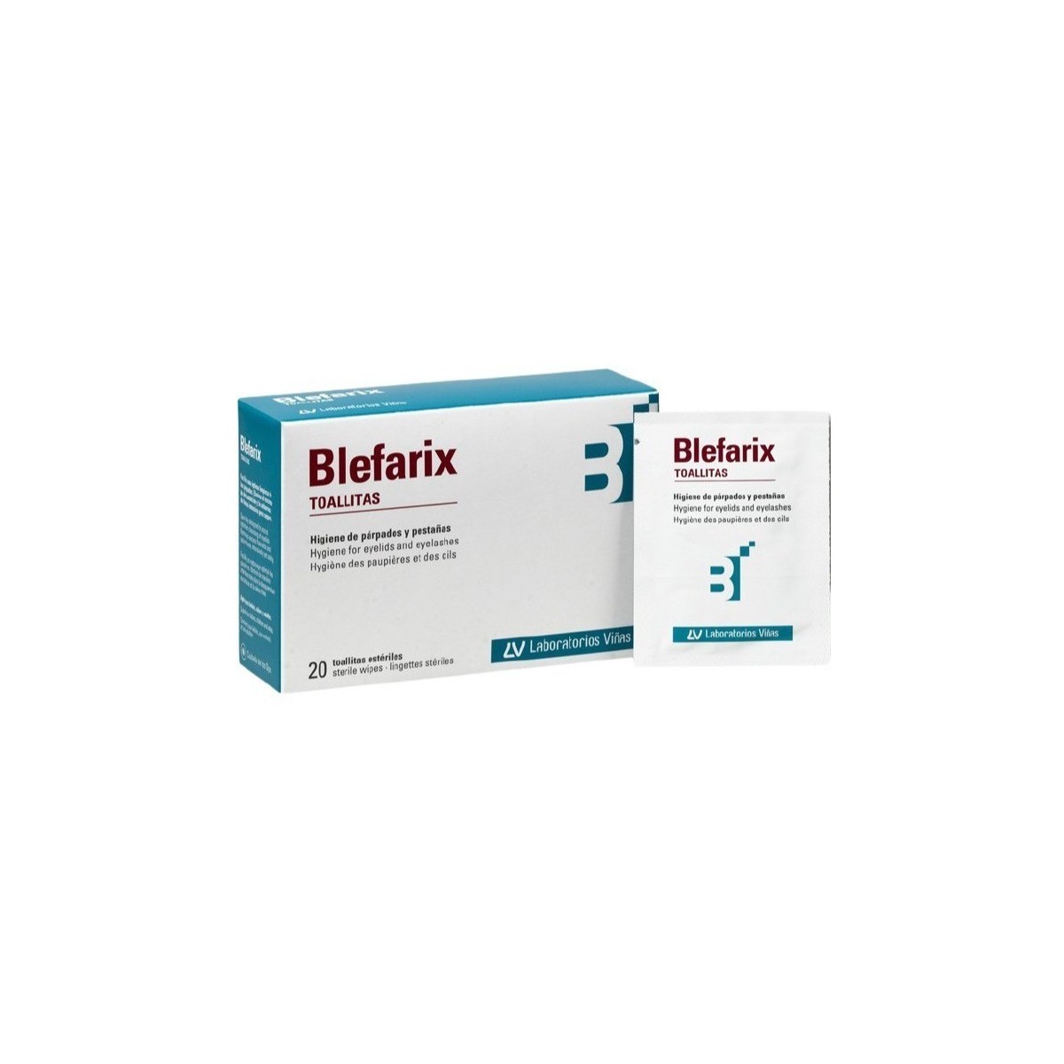 BLEFARIX TOALLITAS 2.5 ML 20 UNIDOSIS