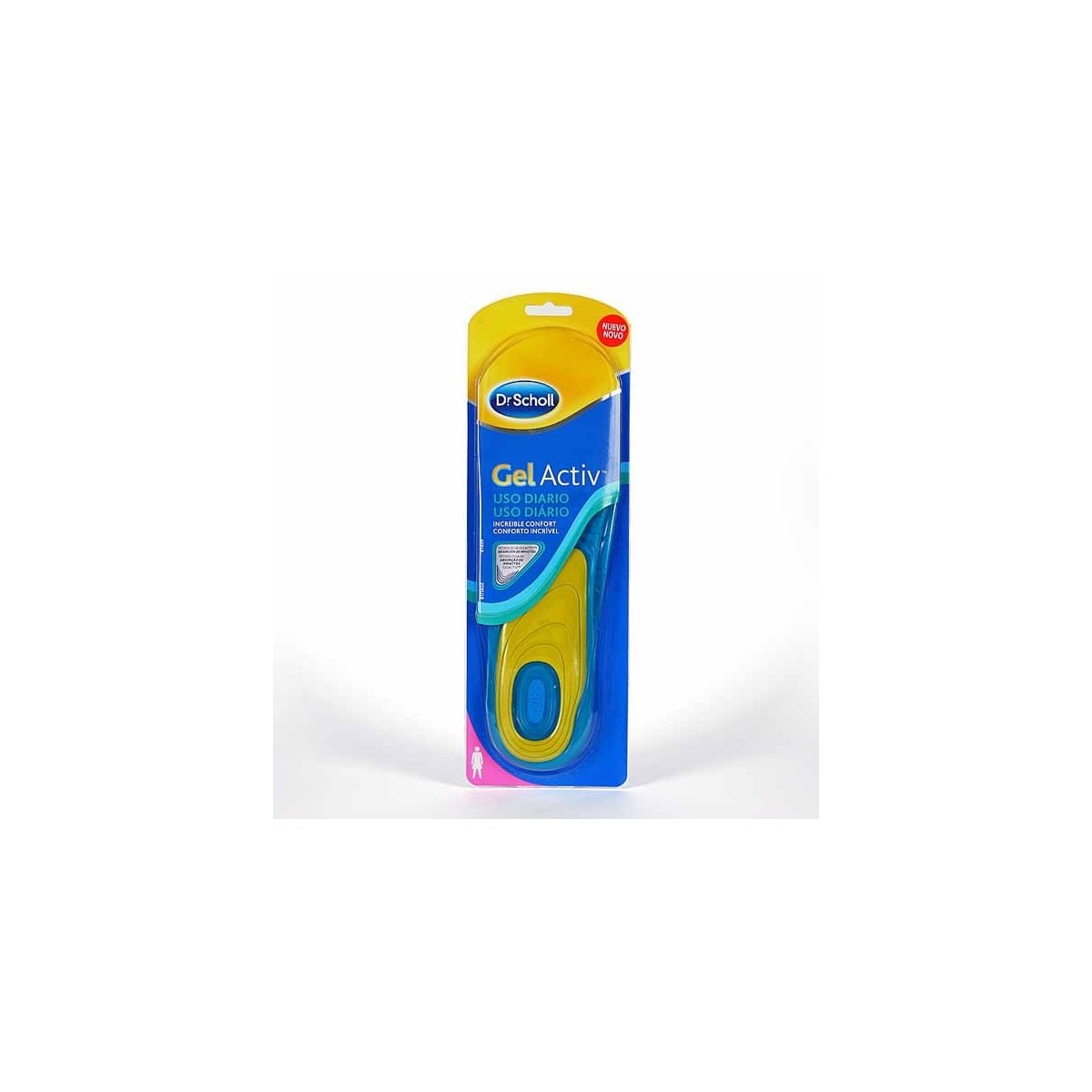 DR SCHOLL GELACTIV USO DIARIO MUJER 1 PAR