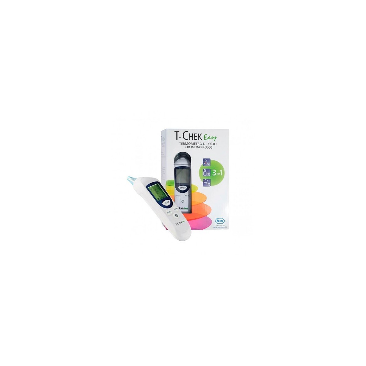 TERMOMETRO DE OIDO POR INFRARROJOS T-CHEK EASY 1 U