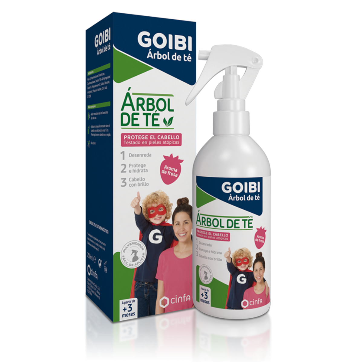 ARBOL TE GOIBI  PROTEGE SPRAY FRESA  250 ML