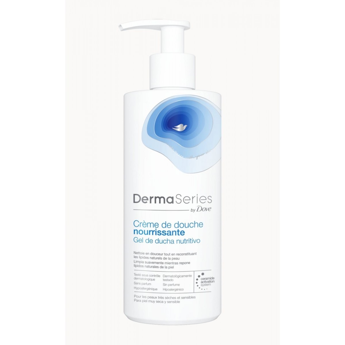 DERMASERIES GEL DE DUCHA NUTRITIVO 1 ENVASE 400 ML
