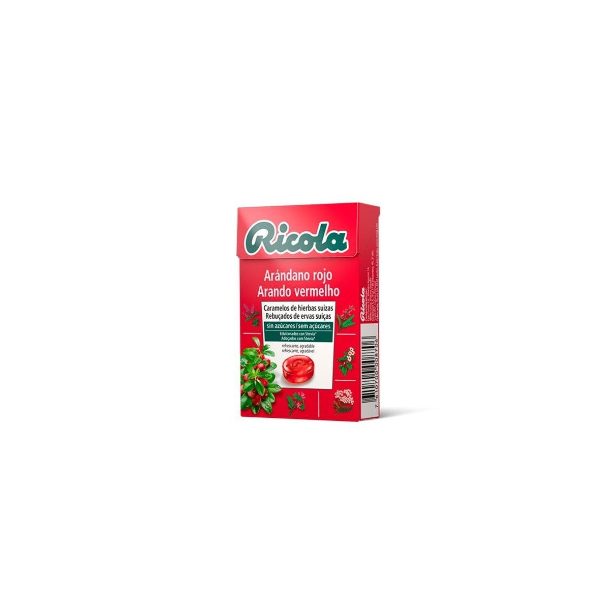 RICOLA CARAMELOS SIN AZUCAR ARANDANO 50 G
