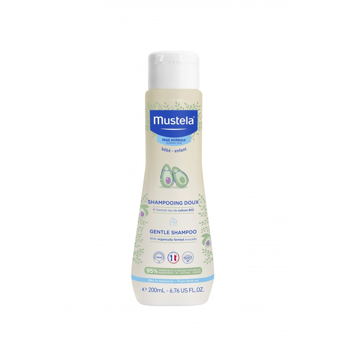 CHAMPU BEBE 200 ML MUSTELA