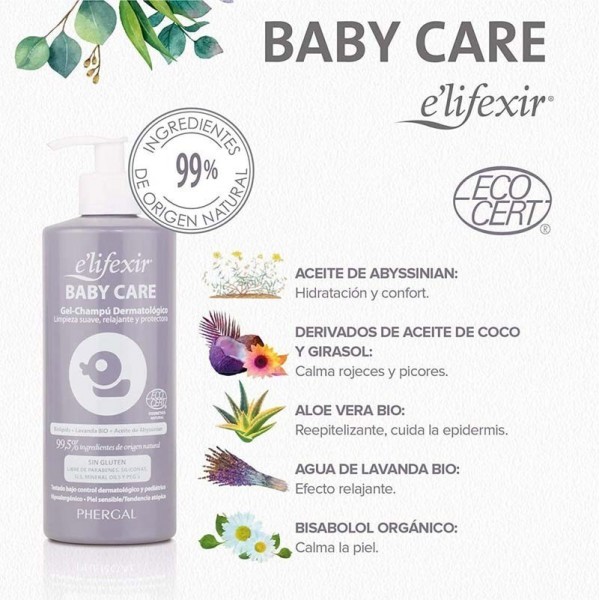 E´LIFEXIR-ELIFEXIR BABY GEL CHAMPU DERMATOLOGICO 500 ML