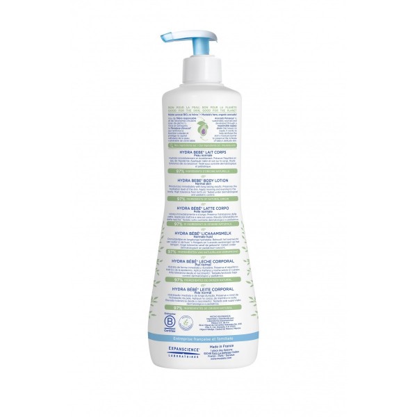 HYDRA BEBE LECHE CORPORAL 750 ML MUSTELA 2