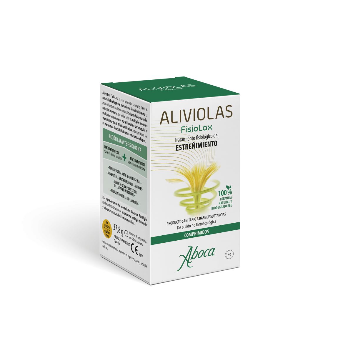 ALIVIOLAS FISIOLAX 90 COMPRIMIDOS ABOCA
