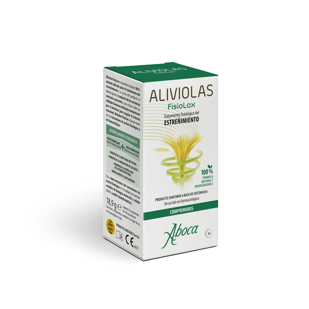 ALIVIOLAS FISIOLAX 45 COMPRIMIDOS