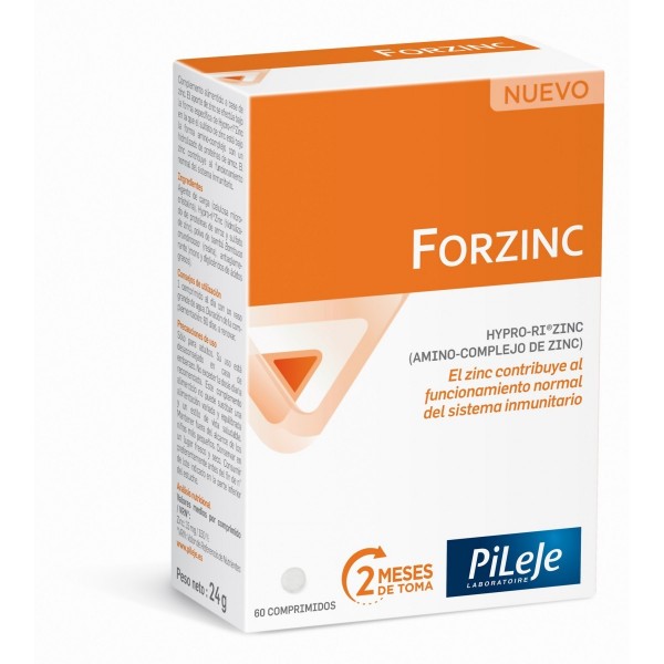 FORZINC 60 COMPRIMIDOS PILEJE