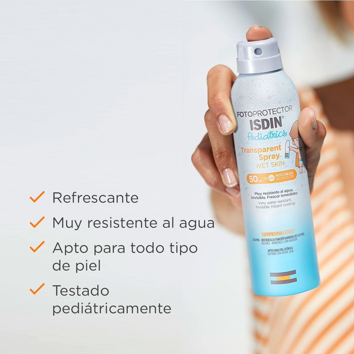 FOTOPROTECTOR ISDIN SPF 50 PEDIATRICS SPRAY...