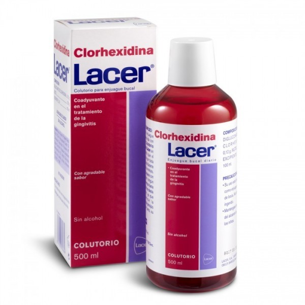 LACER COLUTORIO CLORHEXIDINA 500 ML