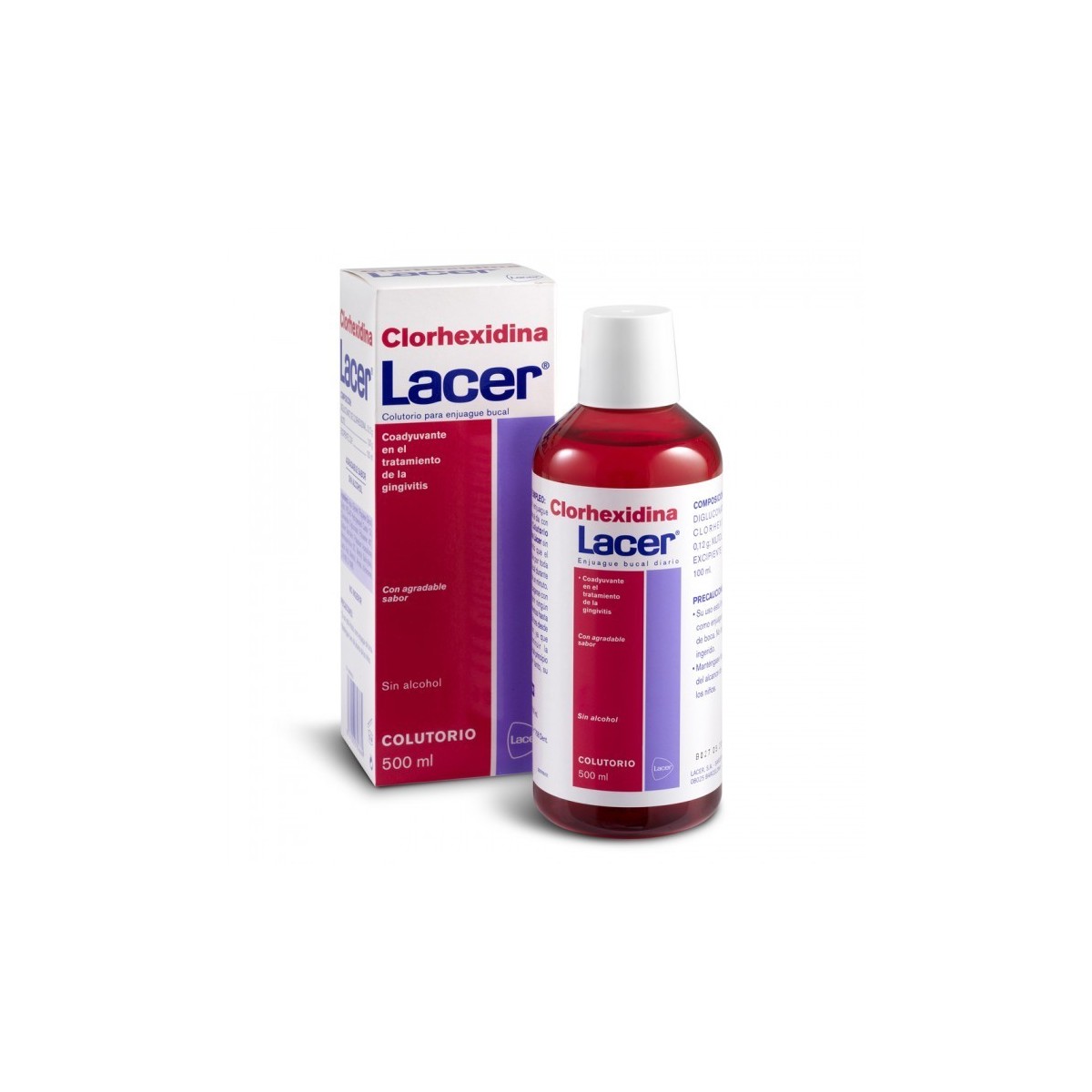 LACER COLUTORIO CLORHEXIDINA 500 ML