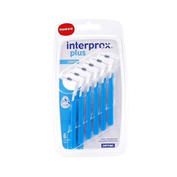 CEPILLO ESPACIO INTERPROXIMAL INTERPROX PLUS CONICO 6 U