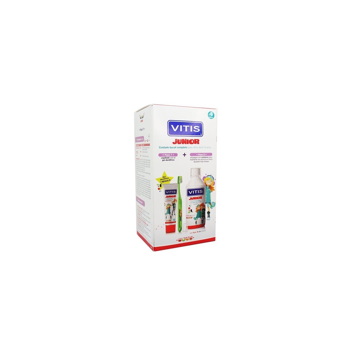 VITIS JUNIOR PACK PROMOPROCIONAL 1 COLUTORIO 50...