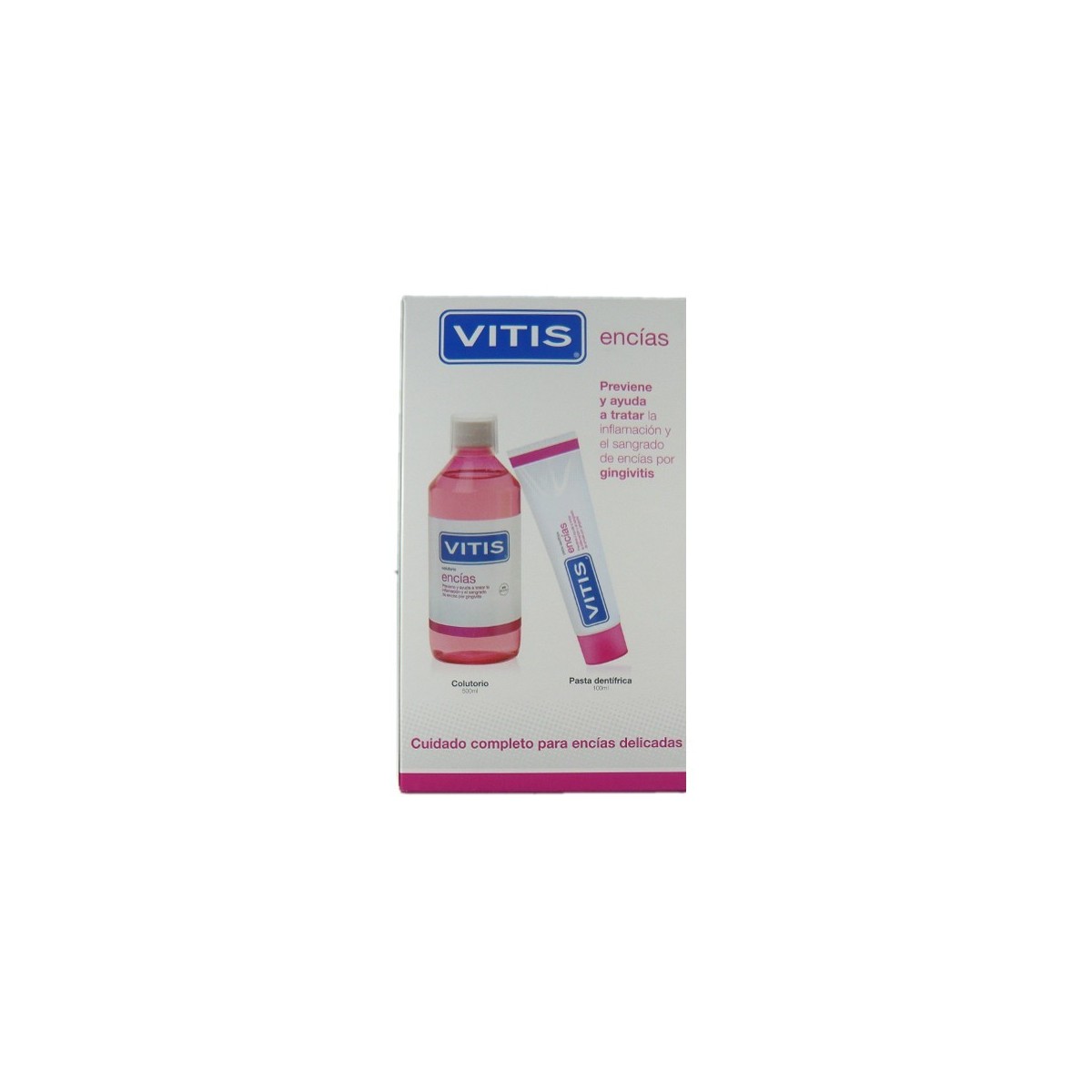 VITIS ENCIAS PASTA DENTIFRICA Y COLUTORIO PACK