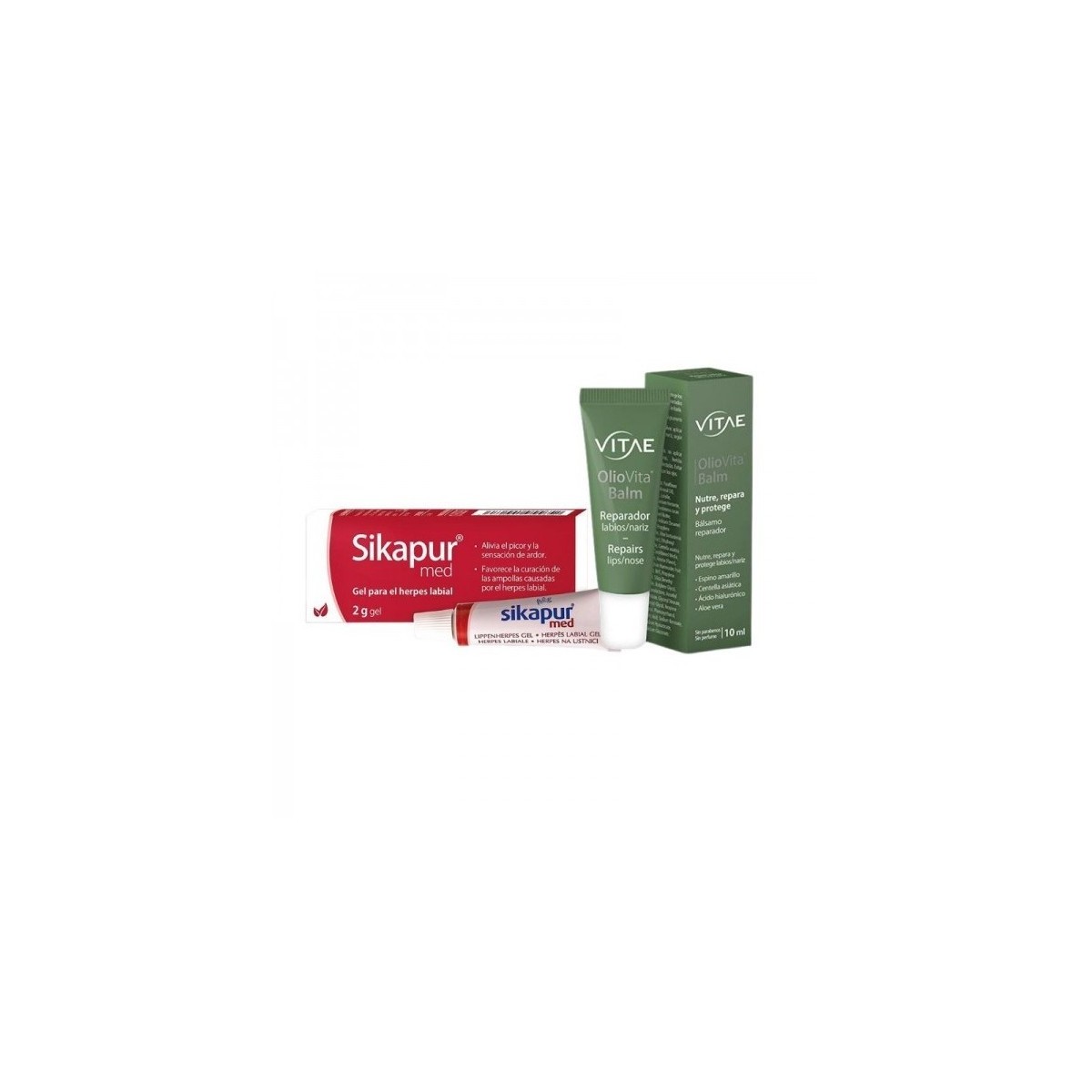 PACK SIKAPUR HERPES+OLIOVITA BALM VITAE