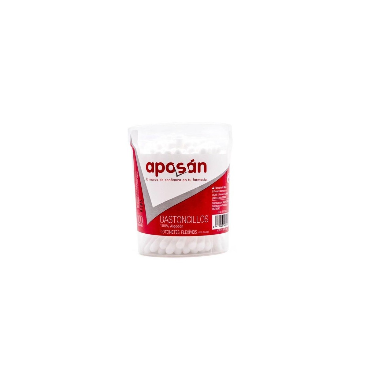 BASTONCILLOS OIDOS APOSAN 100 U