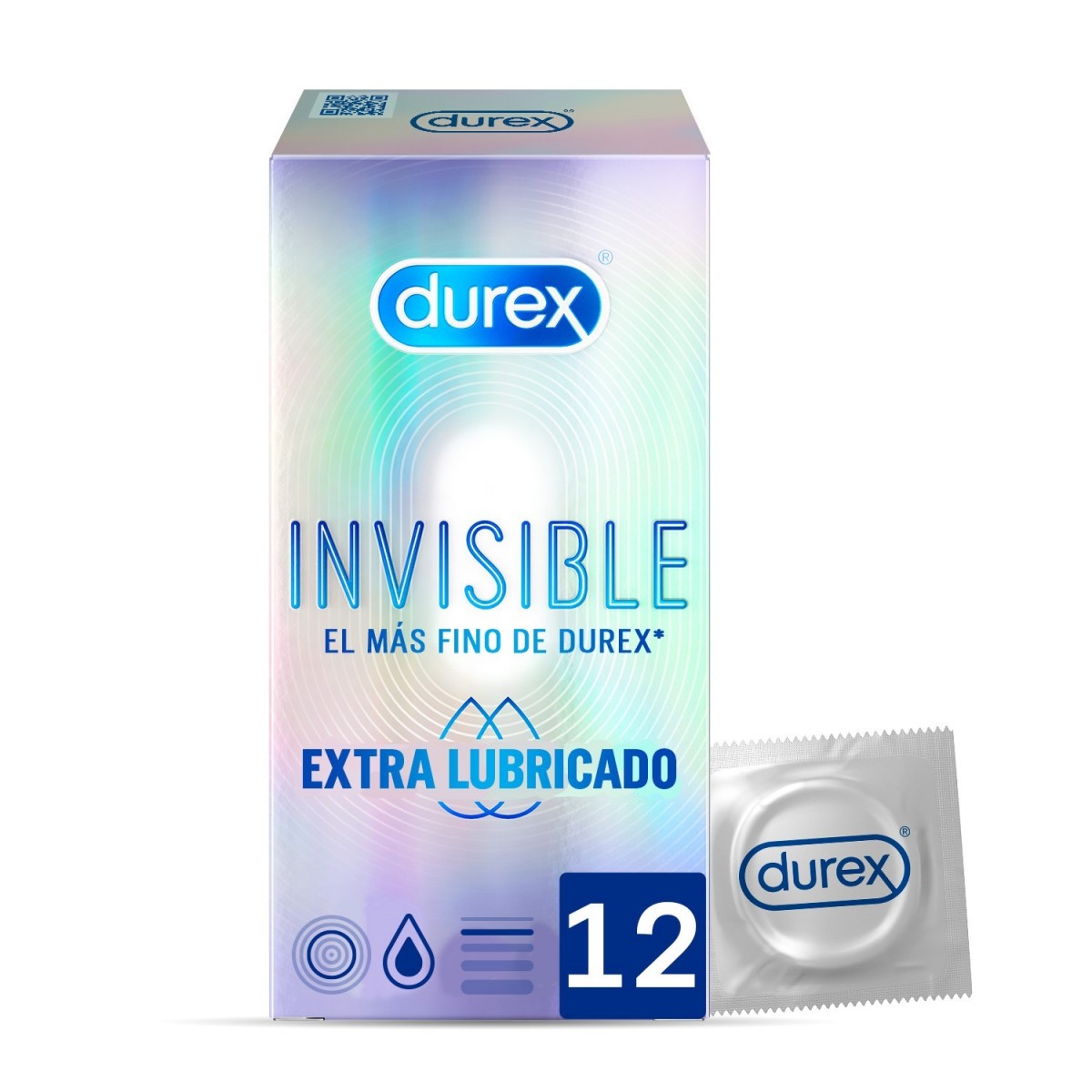 DUREX INVISIBLE EXTRA FINO EXTRA LUBRICADO...