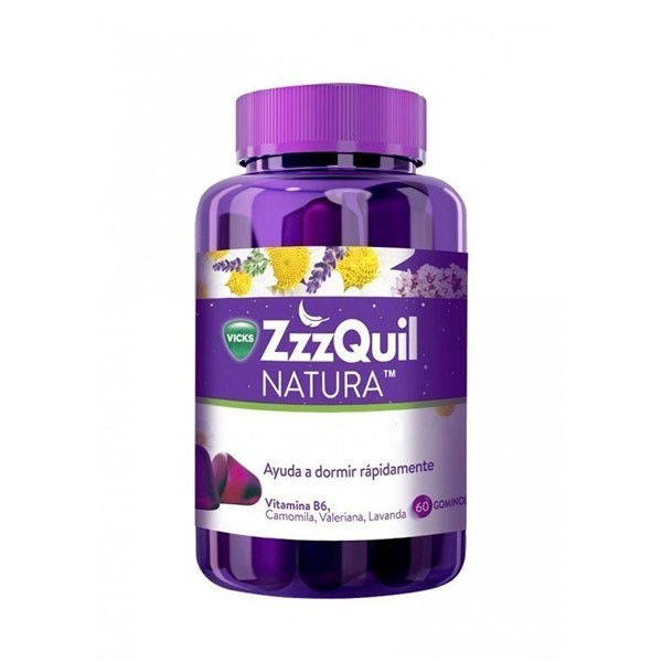 ZZZQUIL NATURA 60 GOMINOLAS