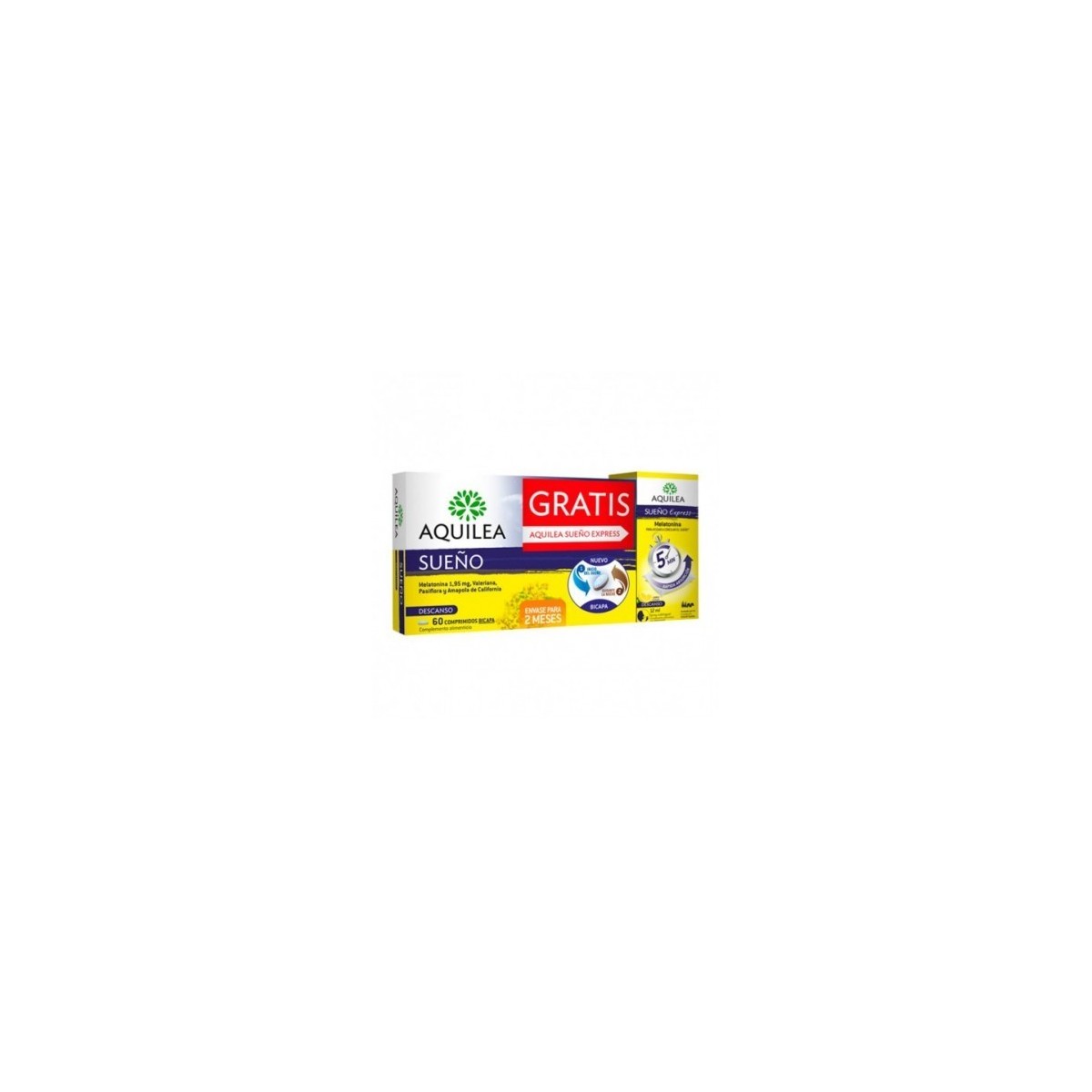 AQUILEA SUEÑO 1.95 MG 60 COMPRIMIDOS