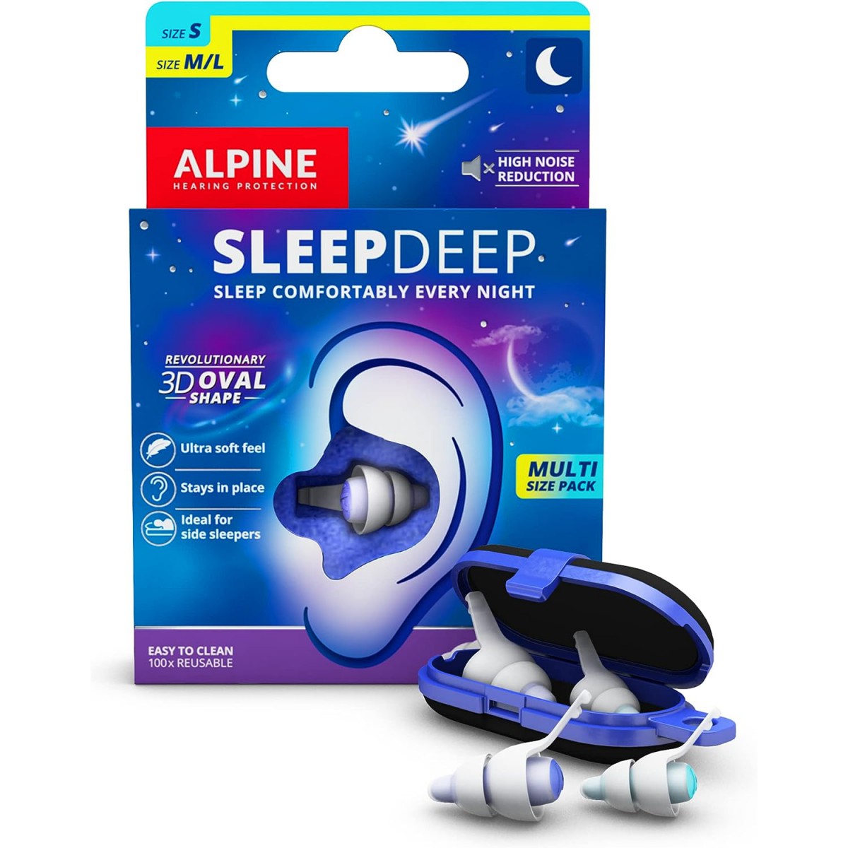 TAPONES OIDO ALPINE SLEEPDEEP 2 UNIDADES