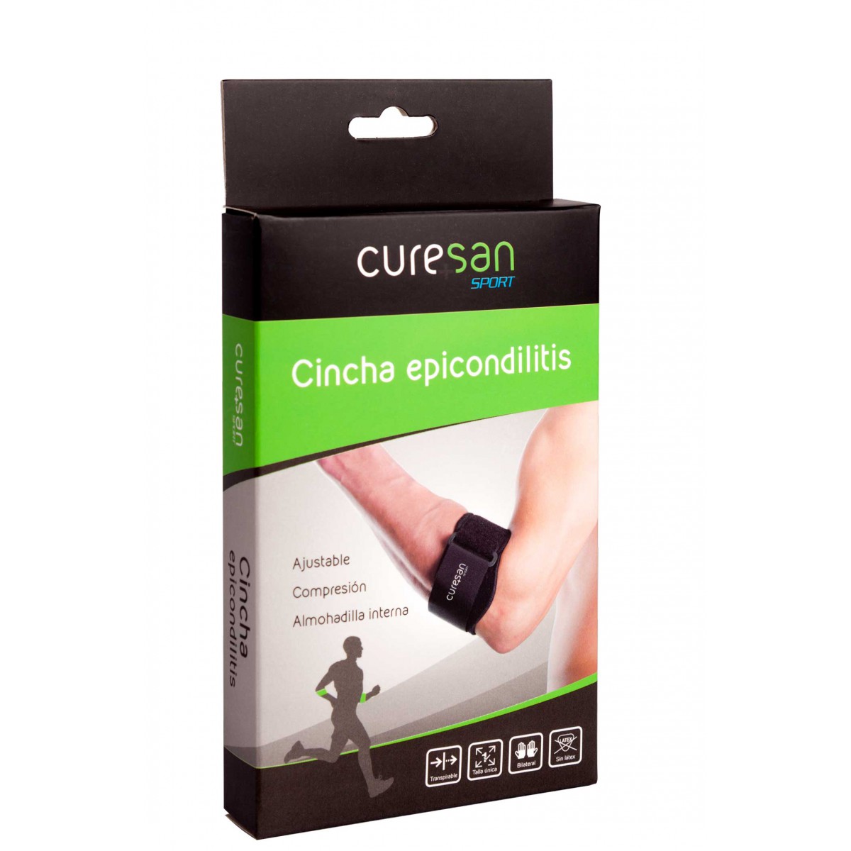 CINCHA EPICONDILITIS CURESAN 1 UNIDAD TALLA UNICA