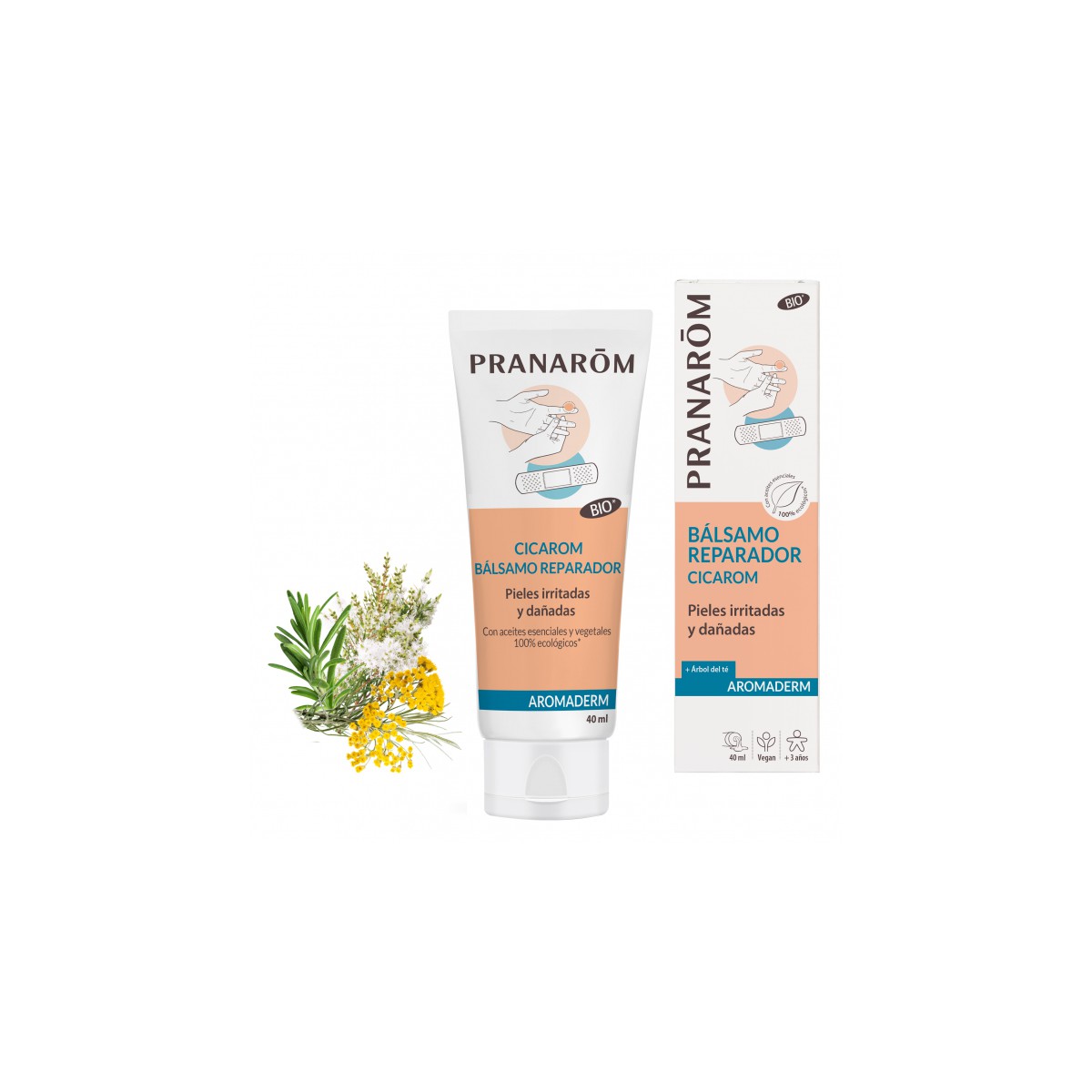 BALSAMO REPARADOR CICAROM 40 ML PRANAROM