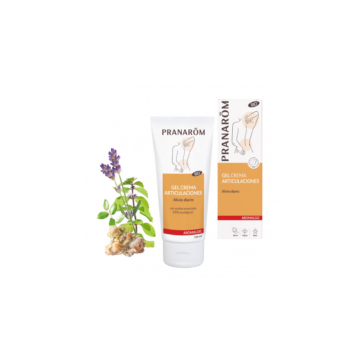 GEL CREMA ARTICULACIONES Y MUSCULOS PRANAROM