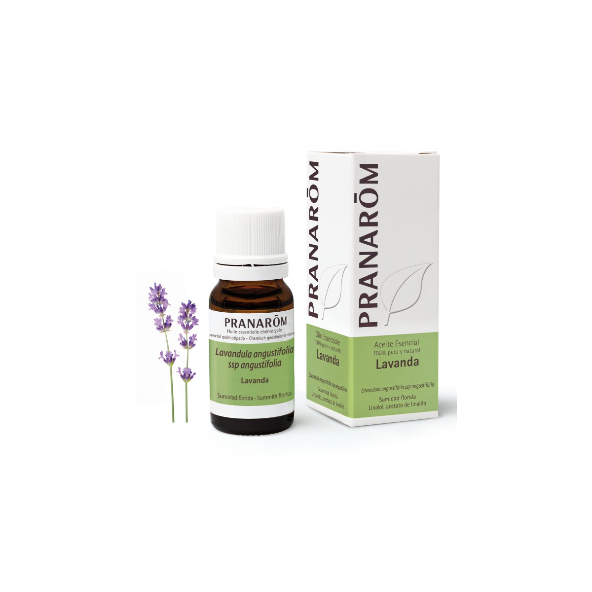 ACEITE ESENCIAL LAVANDA 1 ENVASE 10 ML PRANAROM