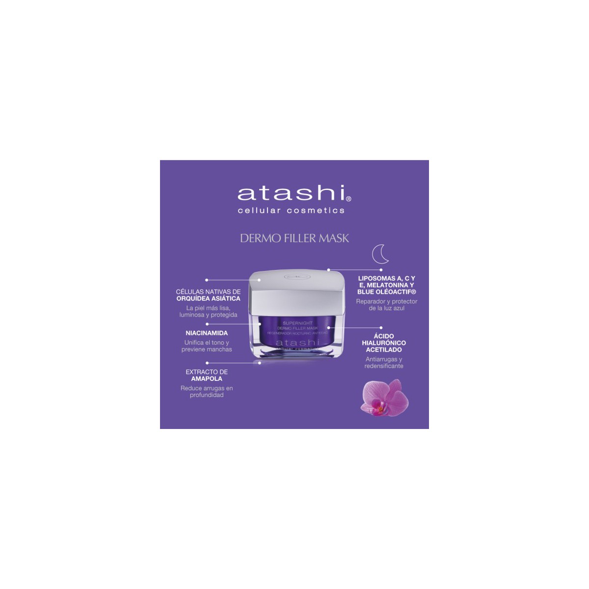 ATASHI CELLULAR COSMETICS SUPERNIGHT DERMO...