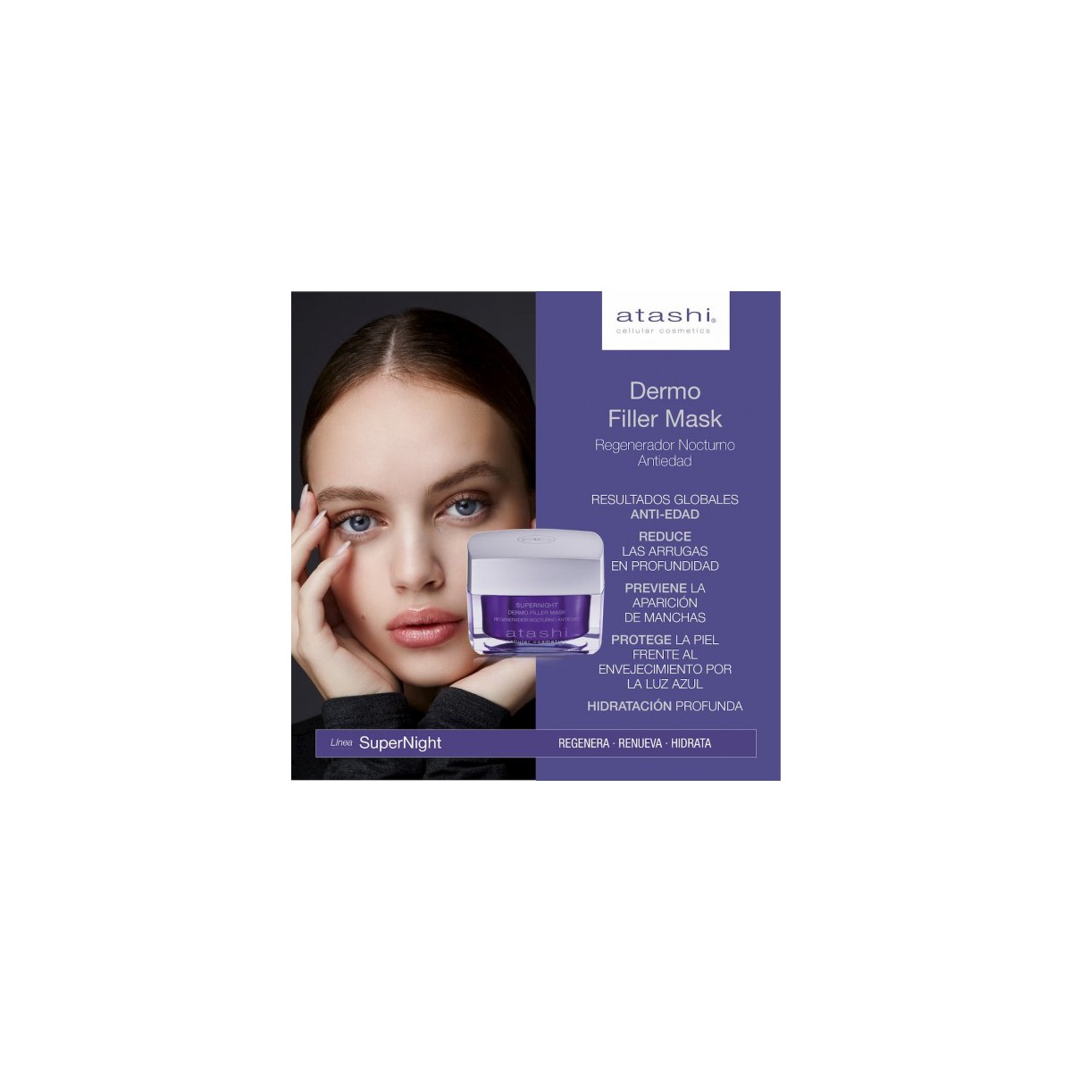 ATASHI CELLULAR COSMETICS SUPERNIGHT DERMO...