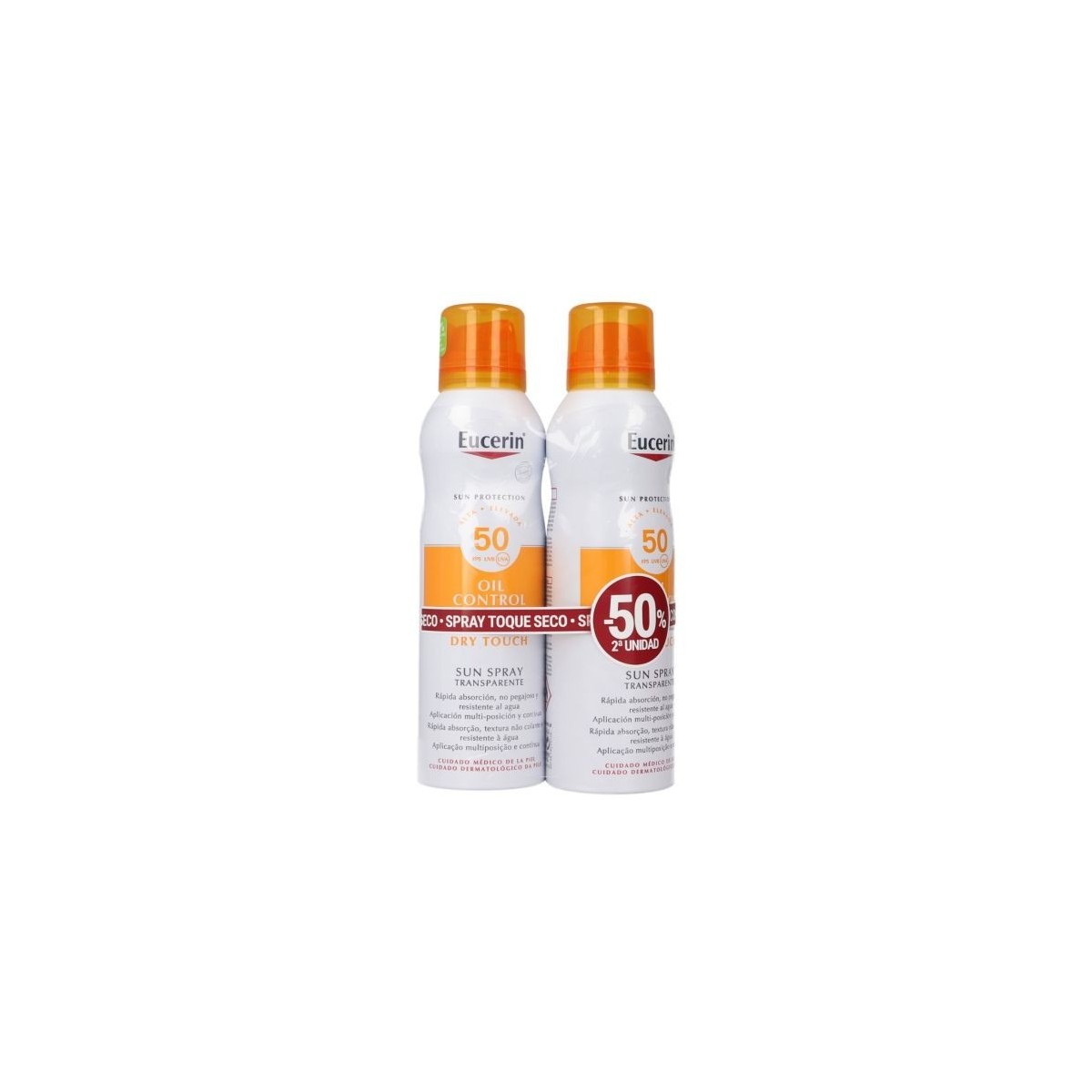 EUCERIN SUN PROTECTION 50 SPRAY TRANSPARENTE...