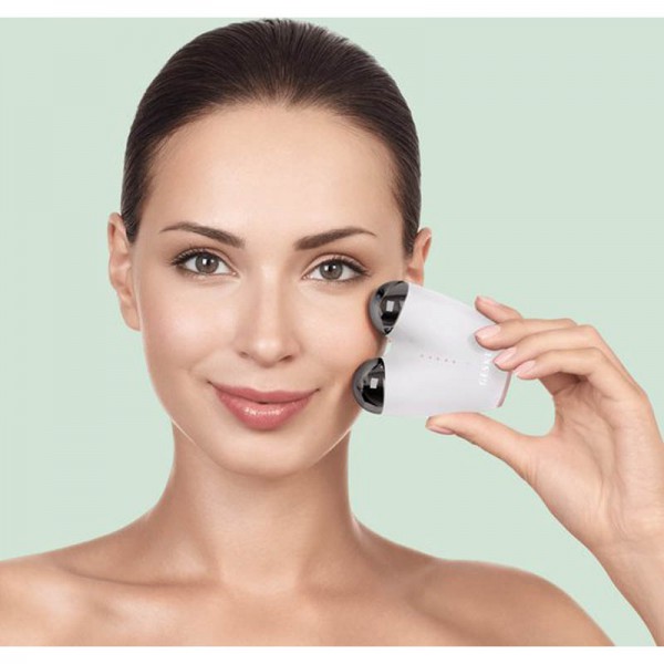 MICROCURRENT FACE LIFTER 6 IN 1 WHITE ROSE GOLD GESKE 2