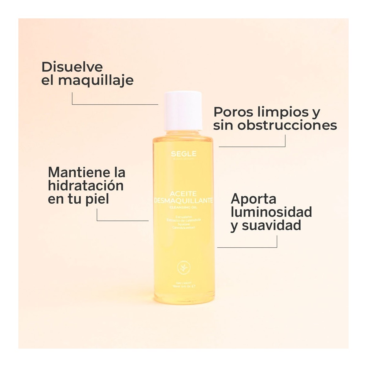 ACEITE DESMAQUILLANTE SEGLE CLINICAL 150ML