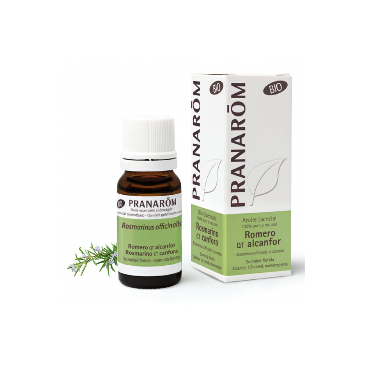 ACEITE ESENCIAL ROMERO ALCANFOR BIO 1 ENVASE 10...