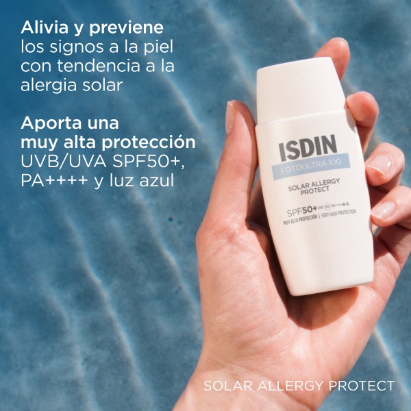 ISDIN FOTOULTRA 100 SOLAR ALLERGY PROTECT SPF 50+ 1 ENVASE 50 ML