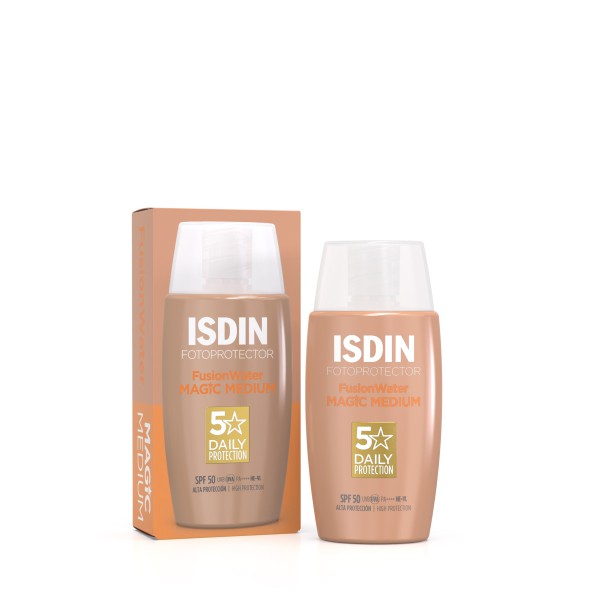 FOTOPROTECTOR ISDIN SPF 50 FUSION WATER COLOR 1 ENVASE 50 ML