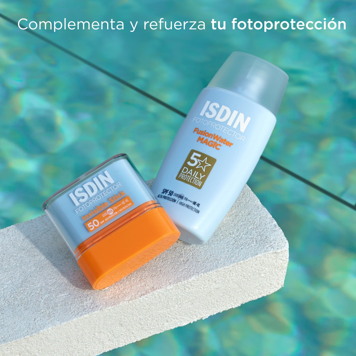 FOTOPROTECTOR ISDIN INVISIBLE SPF 50 1 STICK 10 G