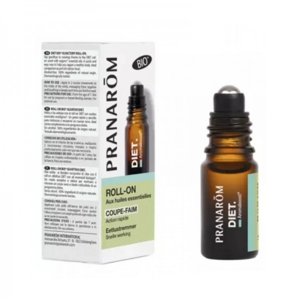 PRANAROM BIO ROLL- ON IHNIBIDOR DE APETITO 5 ML