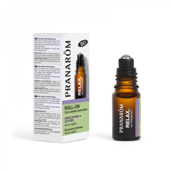 PRANAROM BIO ROLL-ON EMOCIONES Y ESTRES 5 ML