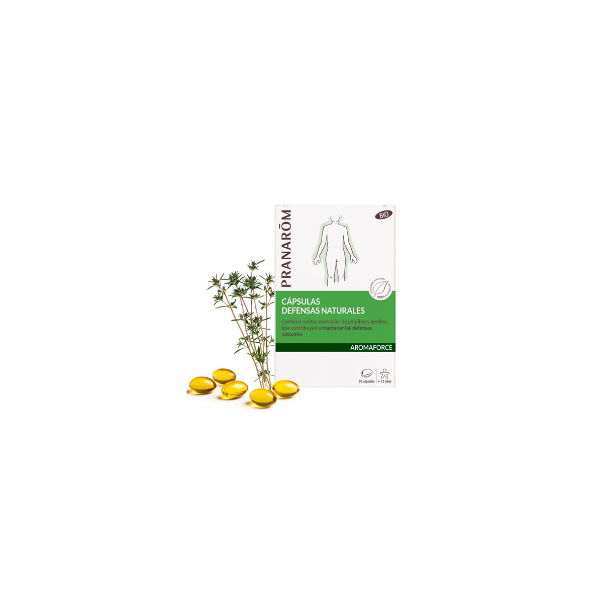AROMAFORCE DEFENSAS NATURALES BIO 30 CAPSULAS...