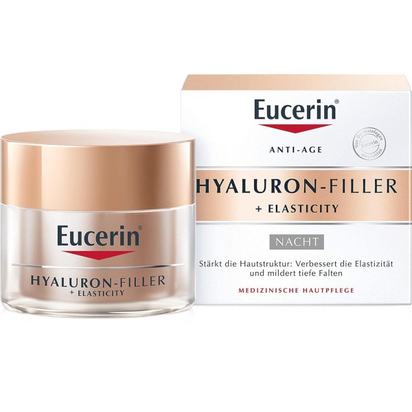HYALURON-FILLER + ELASTICITY CREMA DE NOCHE EUCERIN 1...
