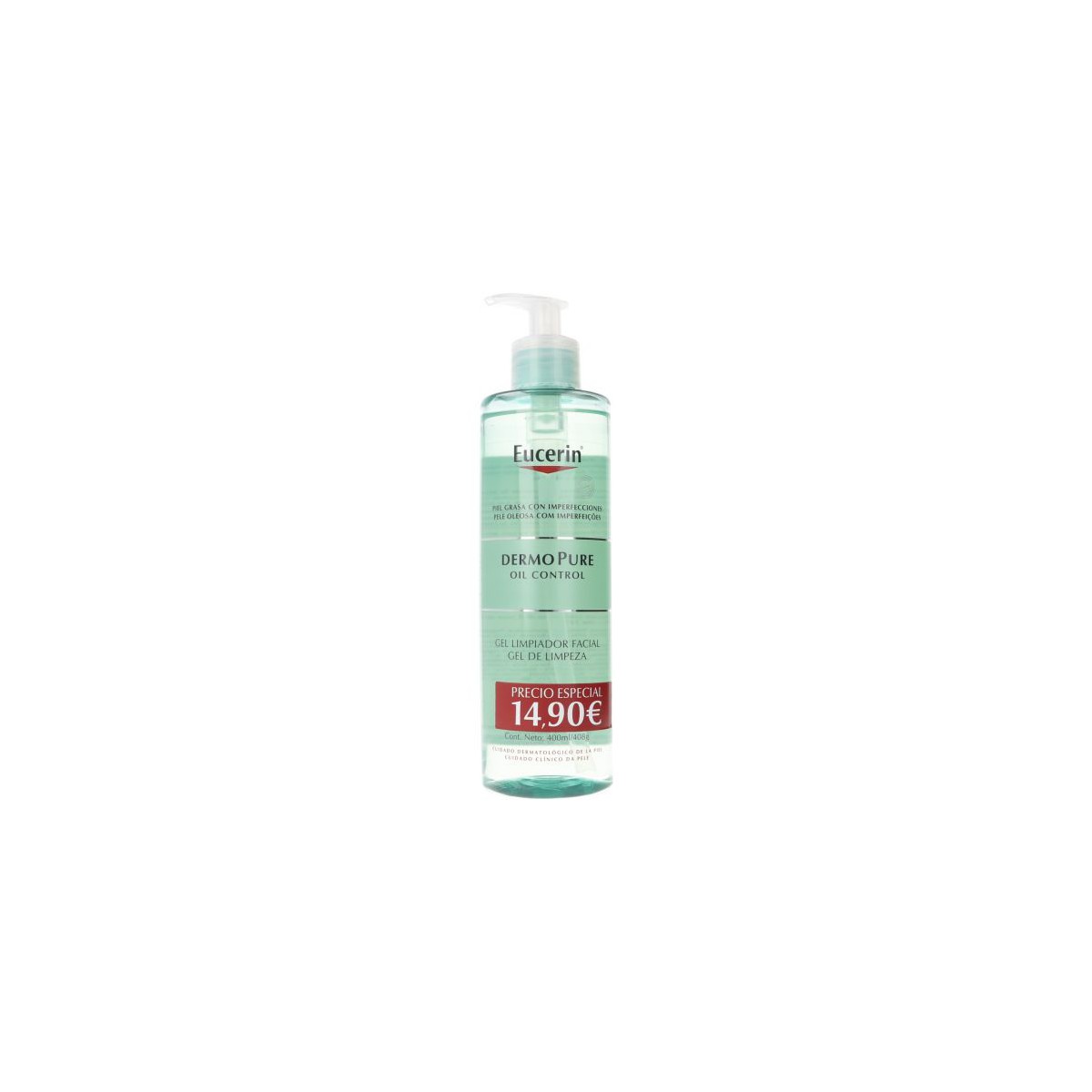 EUCERIN DERMOPURE OIL CONTROL GEL LIMPIADOR...