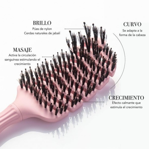 CEPILLO MAGIC BRUSH ROSA MONCHO MORENO
