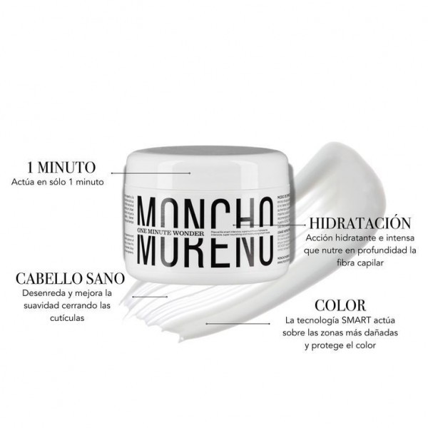 ONE MINUTE WONDER MASCARILLA 250 ML MONCHO MORENO