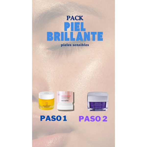 PACK PIEL BRILLANTE PIEL SENSIBLE