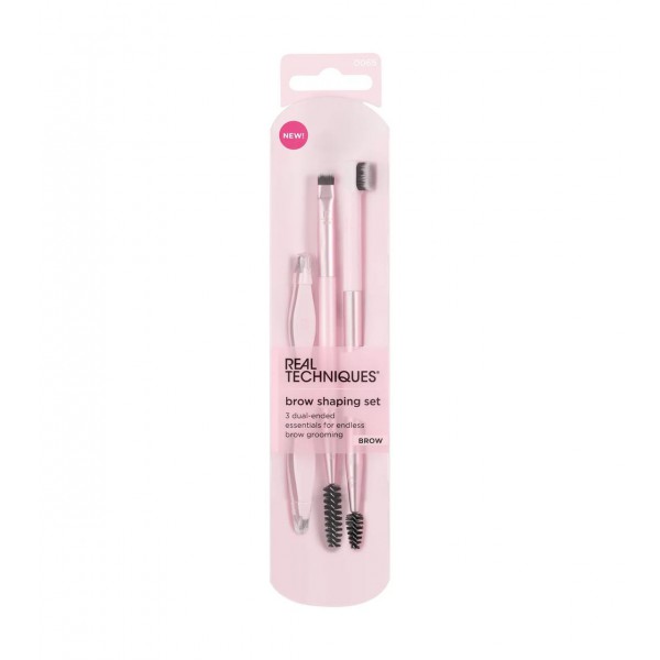 REAL TECHNIQUES SET 3 CEPILLOS DAR FORMA CEJAS BROW