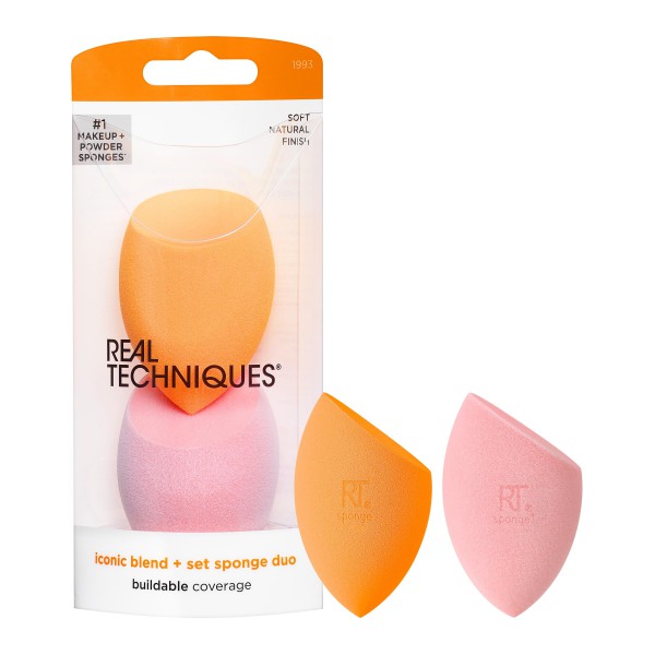 REAL TECHNIQUES PACK 2 ESPONJAS MAQUILLAJE