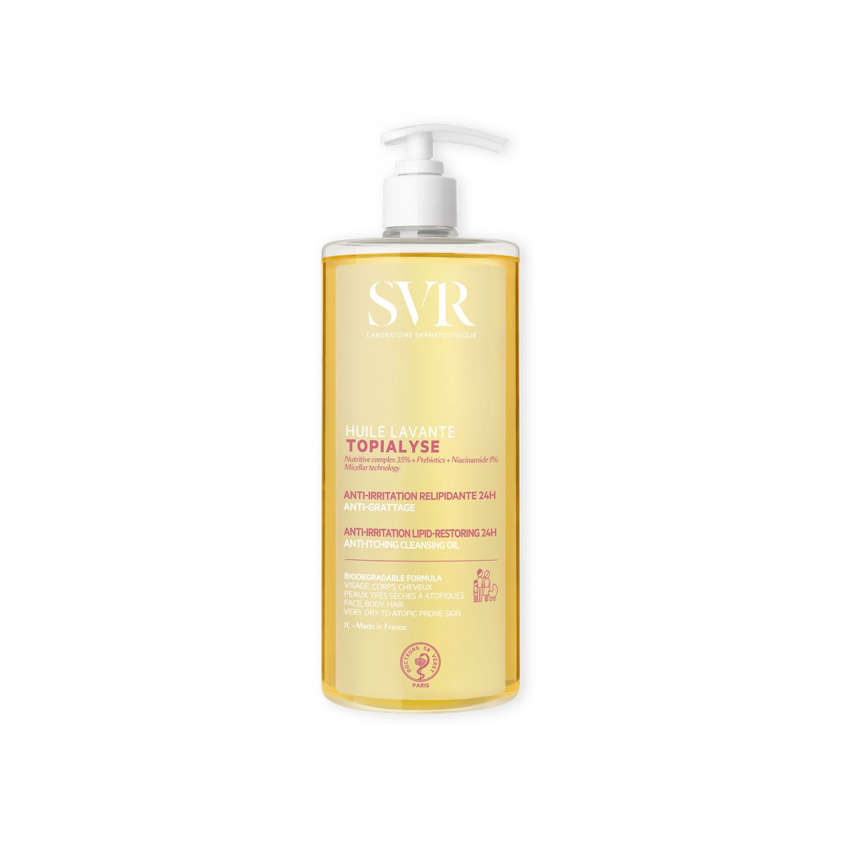 TOPIALYSE HUILE MICELLAIRE ACEITE LAVANTE SVR 1...