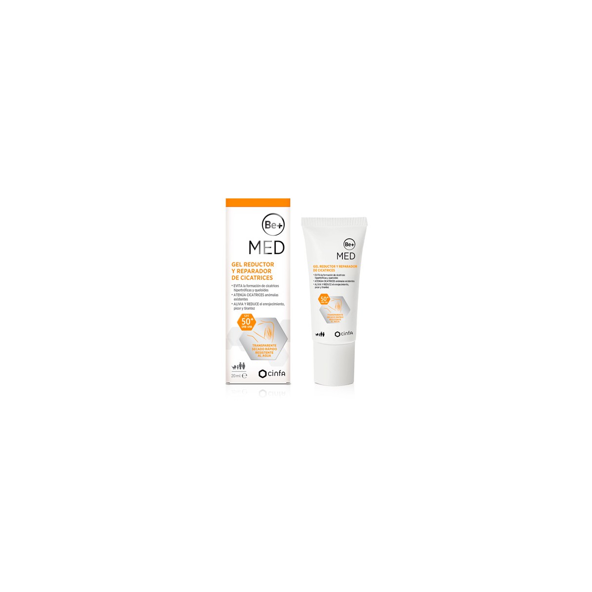 BE+ GEL REDUCTOR Y REPARADOR DE CICATRICES 1...