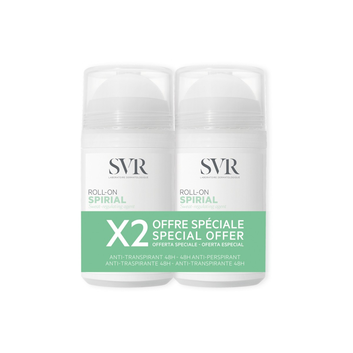 SPIRIAL ROLL-ON 48 H 2X OFERTA ESPECIAL